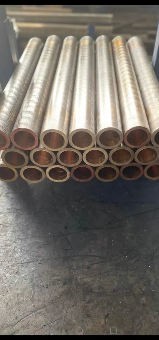 Bronz boru stok